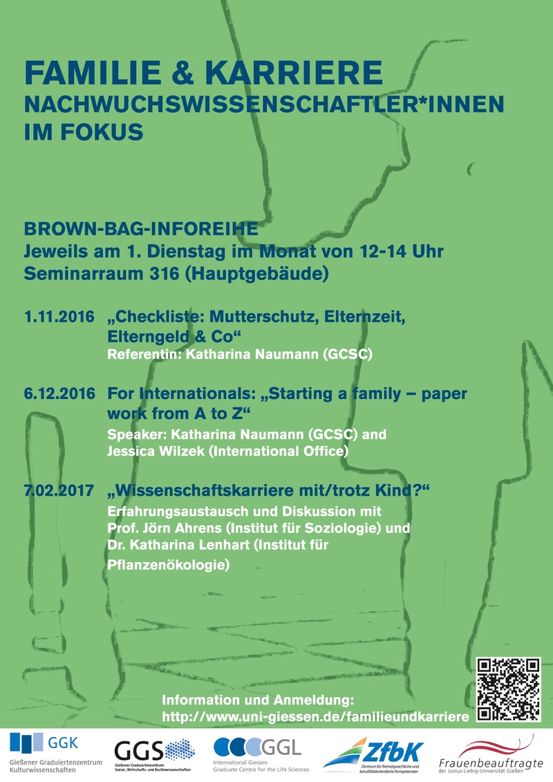 Brown-Bag Inforeihe Familie und Karriere - Nachwuchswissenschaftler*innen im Fokus Jpeg