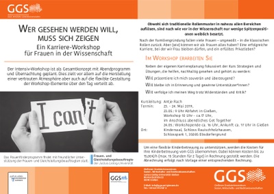 PDF-Flyer "Wer gesehen werden will, muss sich zeigen."