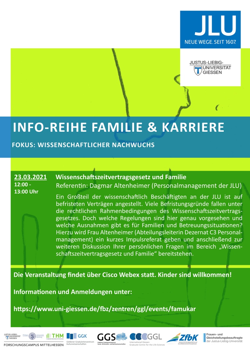 Plakat Familie und Karriere