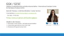 Vorstellungsfolie GGK/GCSC