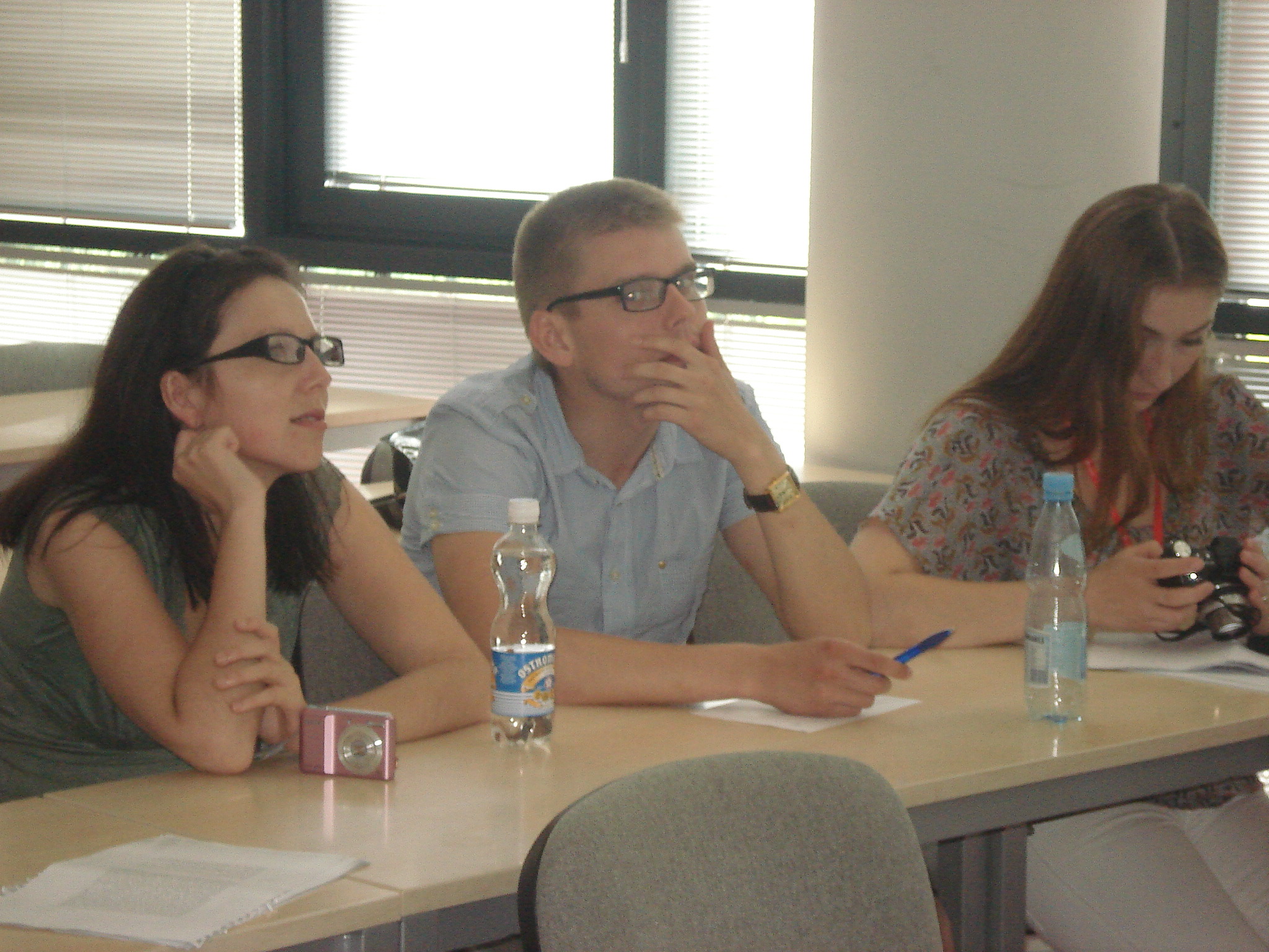 Discussion in one of the Workshops