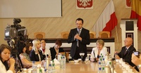 Welcome from Deputy Mayor Krzysztof Piątkowski at the Municipal Offices