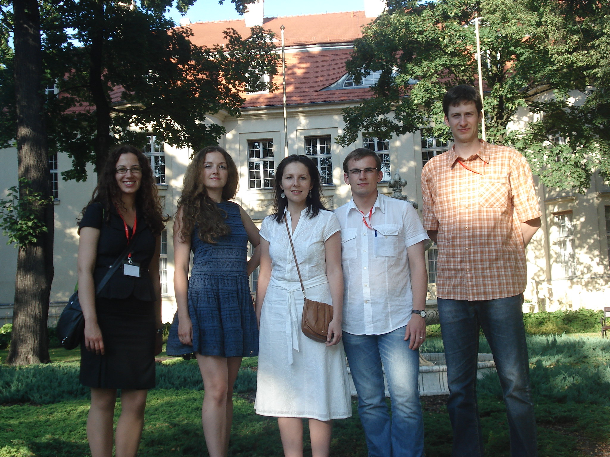 In the Grounds of the Biedermann Palace