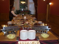 Dinner at the Biedermann Palace