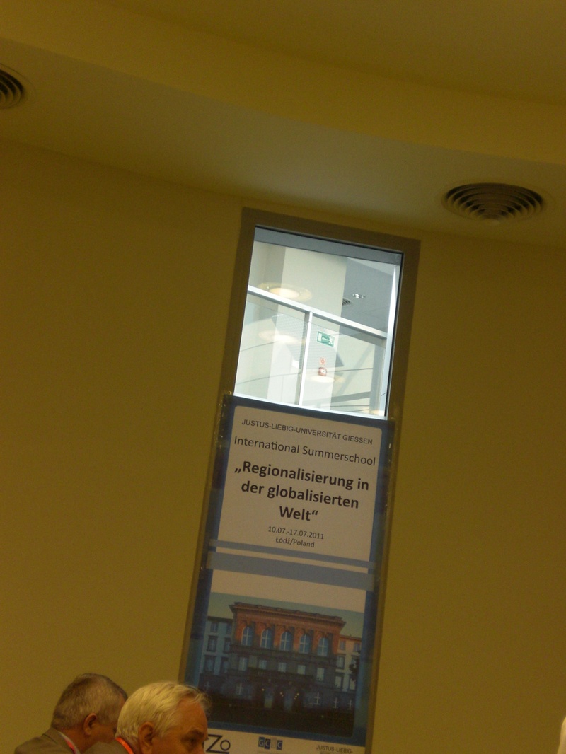 Poster in the Conference Centre