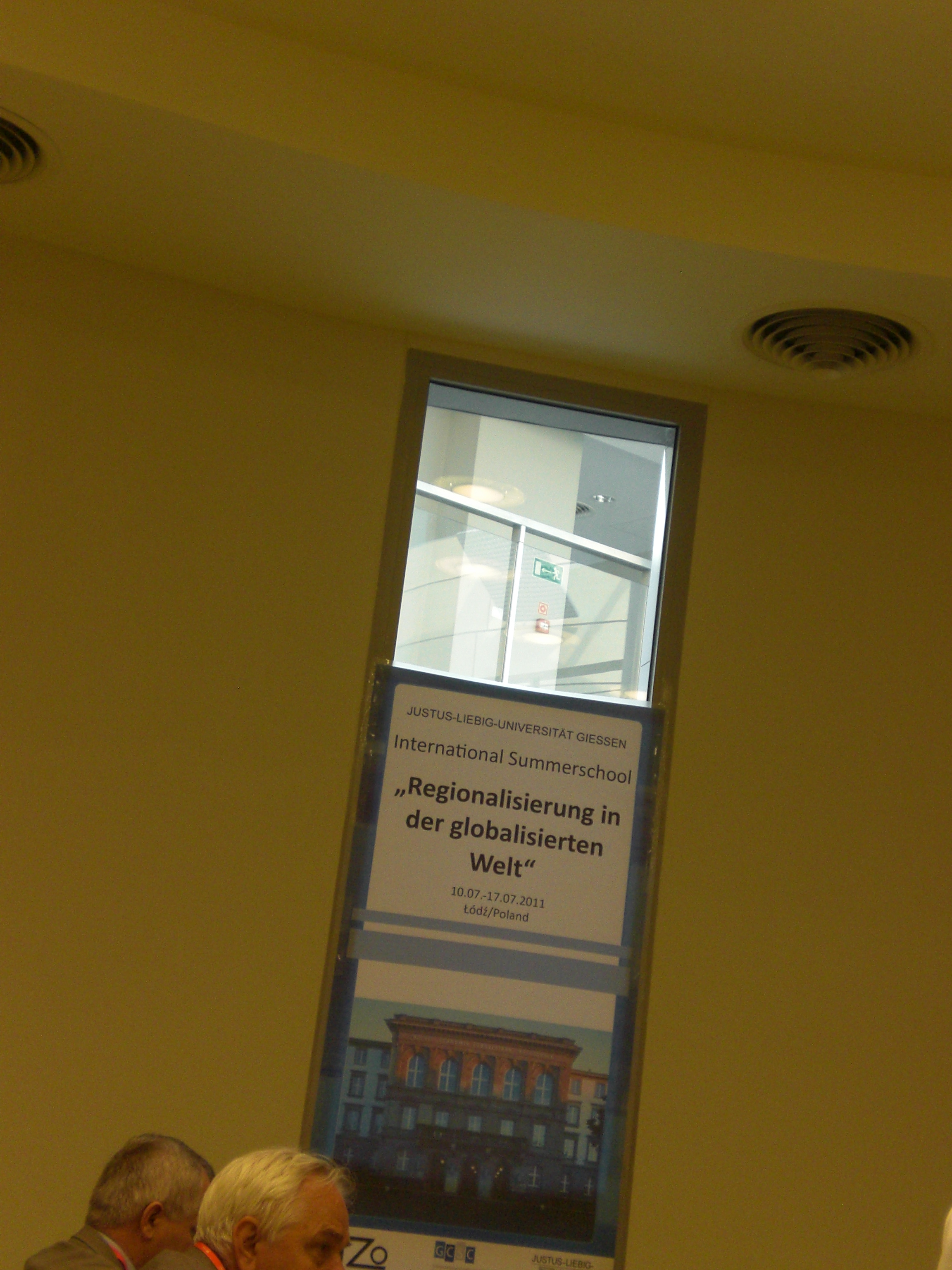 Poster in the Conference Centre