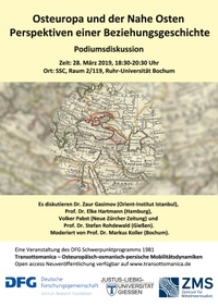 Podiumsdiskussion Osteuropa und der Nahe Osten