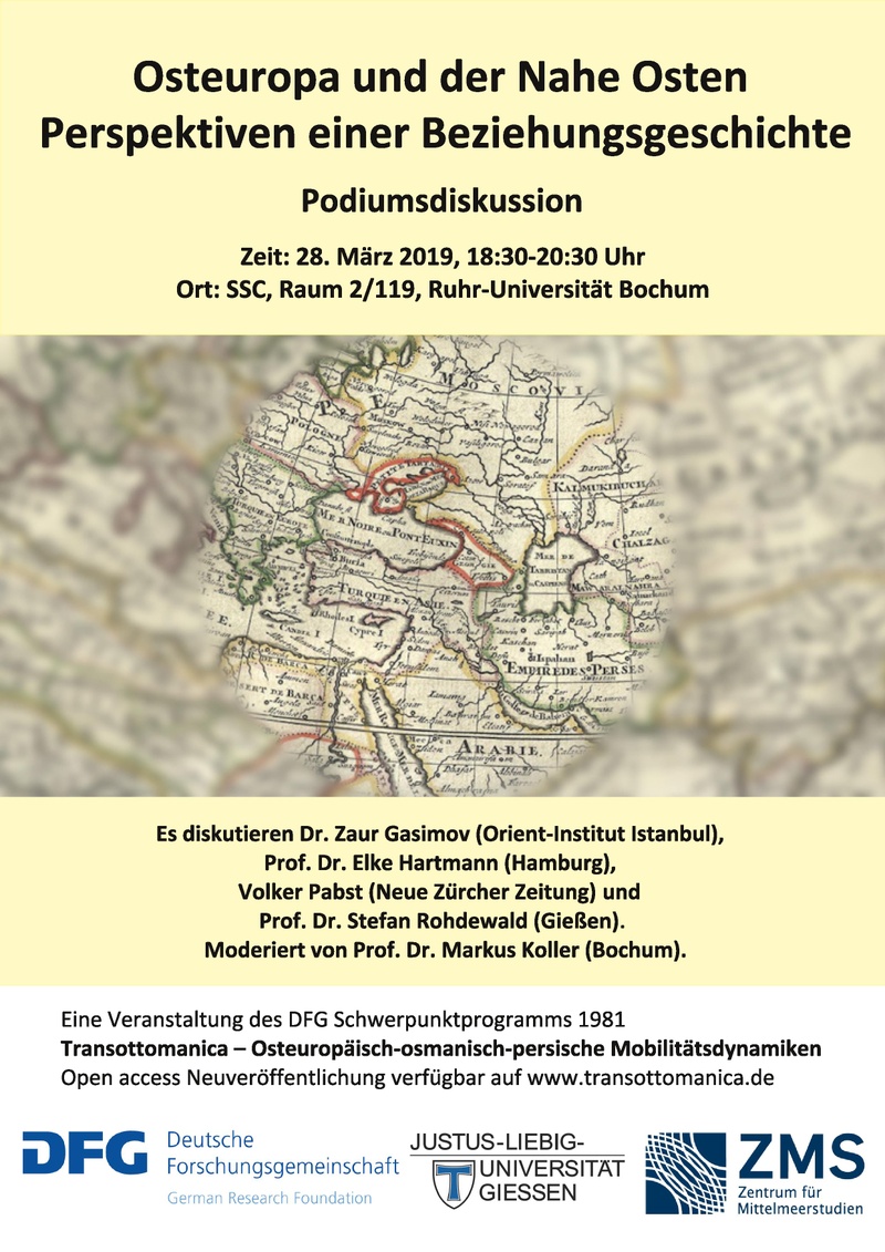 Podiumsdiskussion Osteuropa und der Nahe Osten