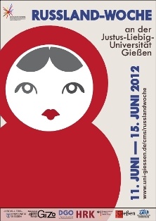 Russland Woche Plakat