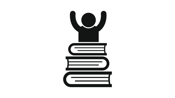 Folie8.PNG Schmuckgrafik: Figur hinter Bücherstapel