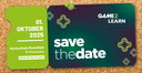 Banner: Game2Learn25_Save the date