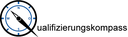 Logo: Qualifizierungskompass mit Schrift