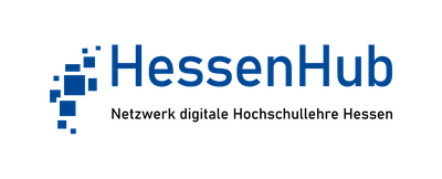 Logo: HessenHub - Netzwerk digitale Hochschullehre Hessen