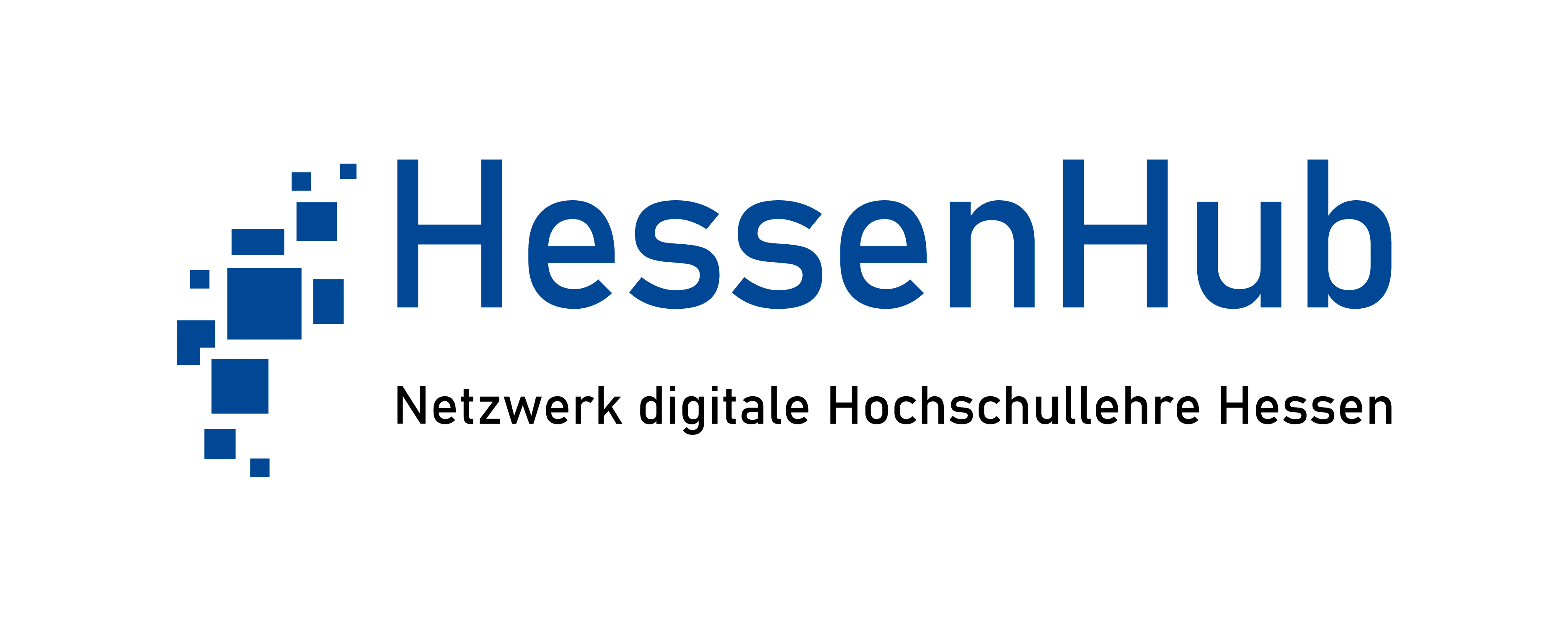 Logo: HessenHub - Netzwerk digitale Hochschullehre Hessen