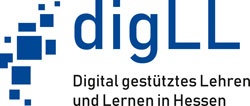 Logo: digLL - Digital gestütztes Lehren und Lernen in Hessen