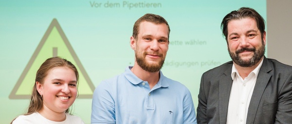 Gruppenbild Projektteam Kernkompetenzen in den Biowissenschaften