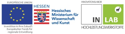 Logo Hochleistungswerkstoffe and EU