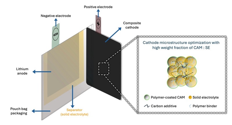 Polymer binders and solid-state pouch cell development