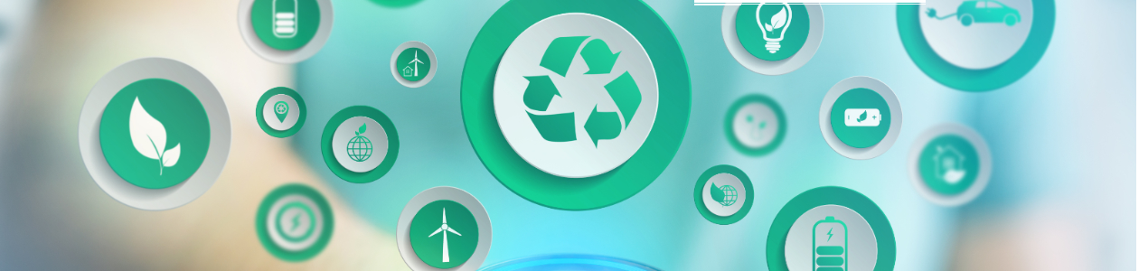 You see sustainability icons