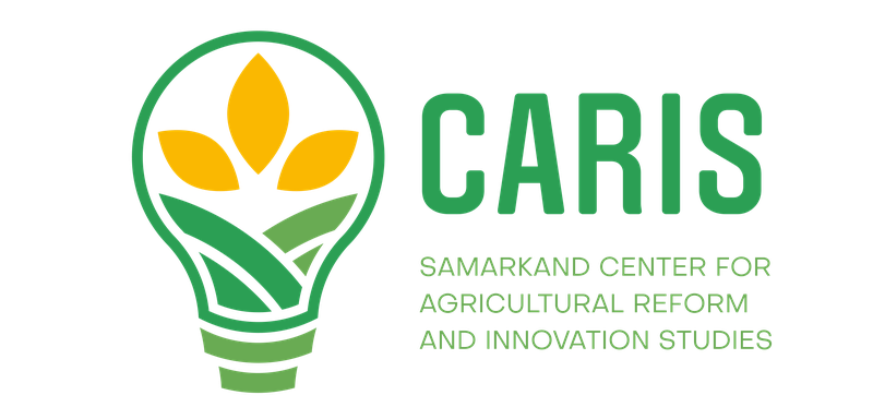 Logo of Samarkand Center for Agricultural Reform and Innovation Studied (CARIS)