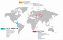 You see a world map with the core and collaborating partners of the sdg nexus network
