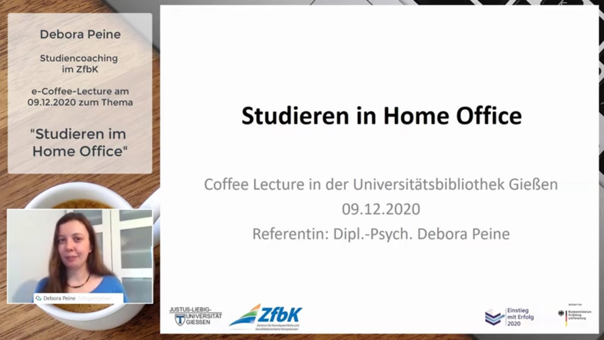 Screenshot CoffeeLecture 2020-12 Home Office