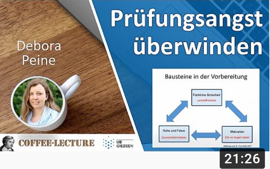 Screenshot CoffeeLecture 2021-05 Prüfungsangst