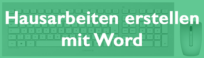 Hausarbeiten mit Word-2
