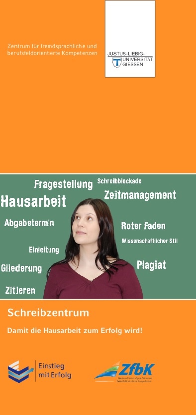 Bild Flyer Schreibzentrum