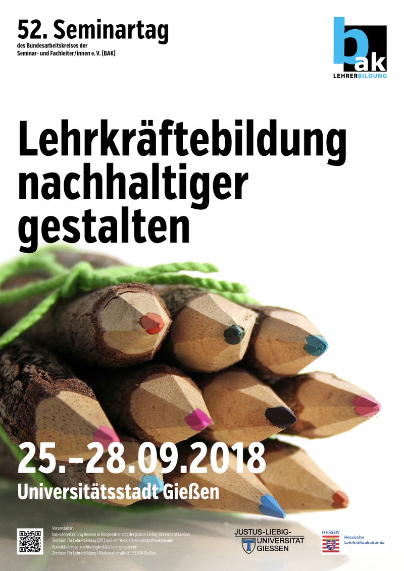 Lehrkräftebildung nachhaltiger gestalten 52BAK 2018