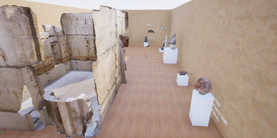 Überblick VR Museumsraum 2