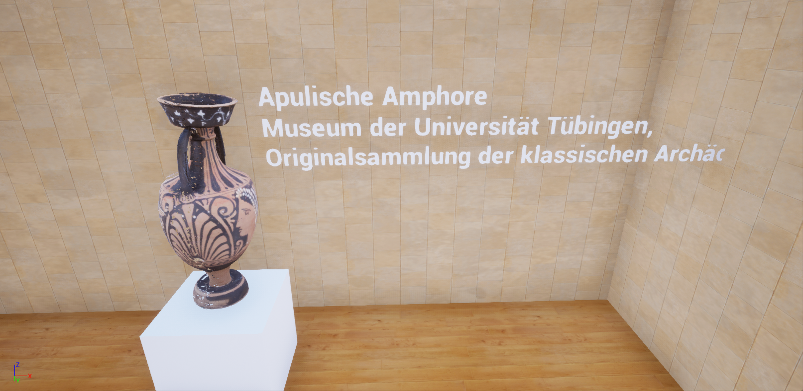 Nahaufnahme VR Ausstellungsstück 2