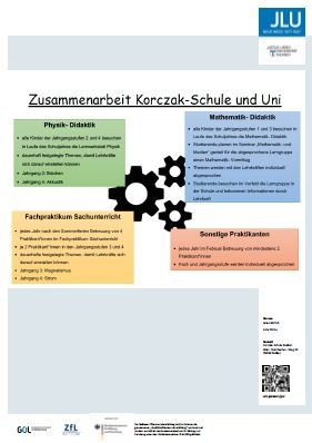 Zusammenarbeit Korczakschule und Uni