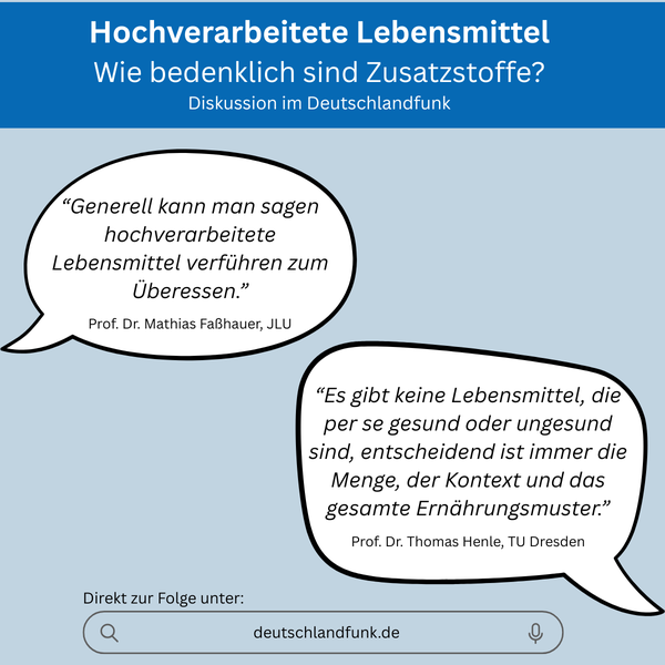 Hochverarbeitete Lebensmittel Deutschlandfunk