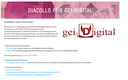 Screenshot von der Web Seite DiaCollo GEI-Digital-2020
