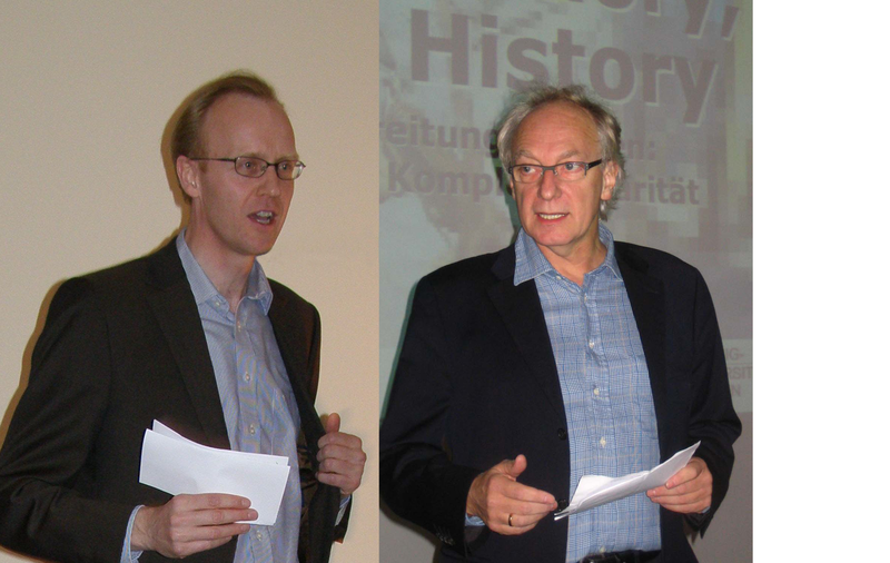 Prof. Henning Lobin und Prof. Claus Leggewie