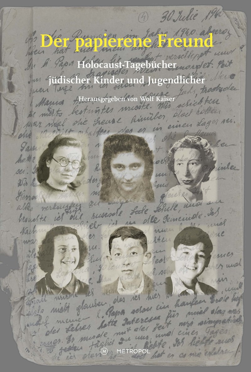 Wolf Kaiser, "Der papierene Freund" Cover