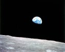 "Earthrise". Foto: NASA