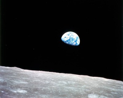 "Earthrise". Foto: NASA