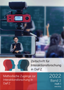 Cover Zeitschrift für Interaktionsforschung in DaFZ 2022-2-1