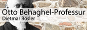 Otto Behaghel-Professur