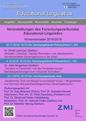 Programm Educational Linguistics 2018/19