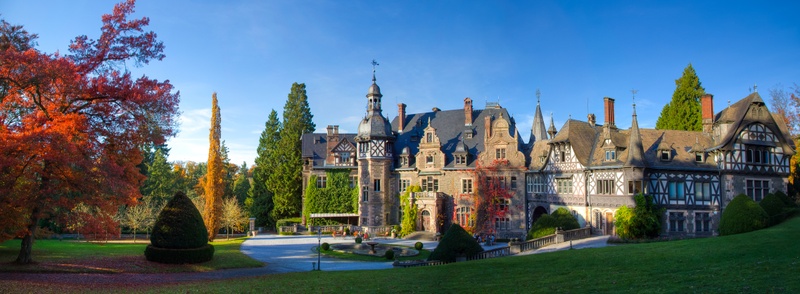 Schloss Rauischholzhausen -Herbst
