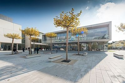 Neubau Chemie auf dem Campusbereich Seltersberg. Foto: Michael Schepp