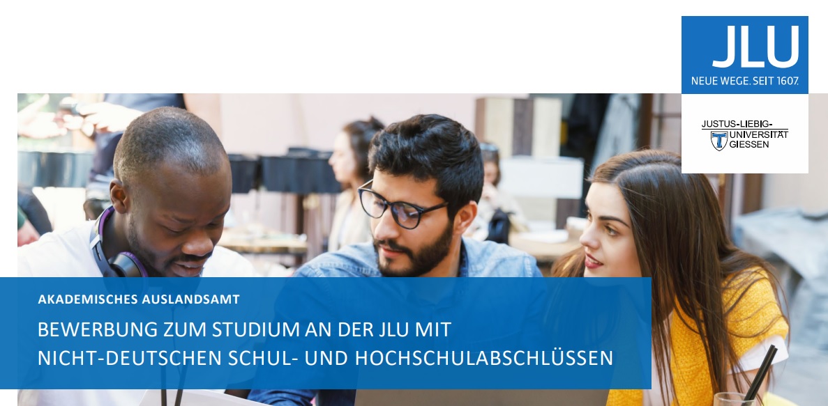 Flyer Studium an der JLU nicht-deutsch