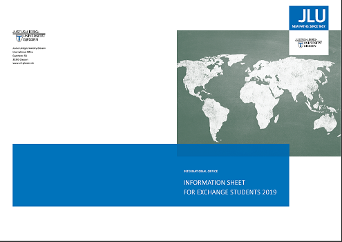 Informationssheet exchange students 2019