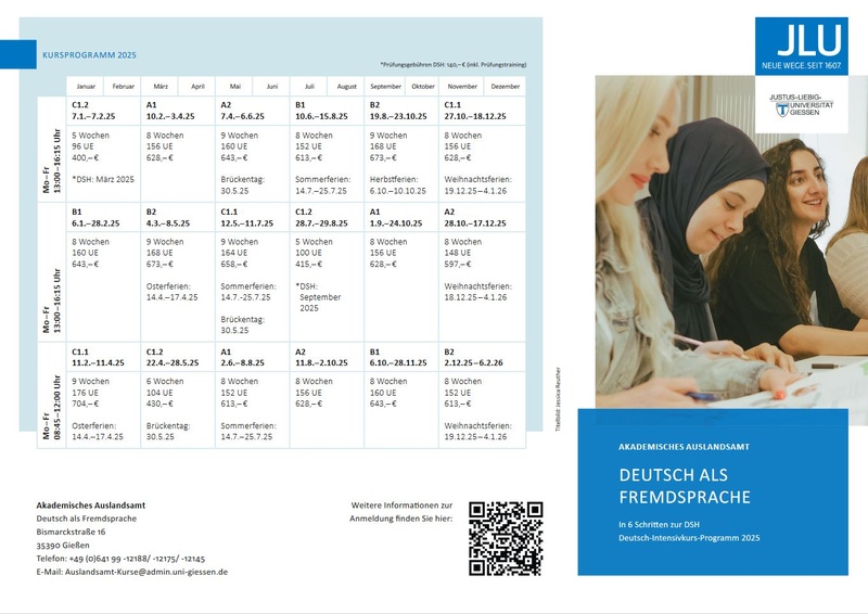 Intensivkurse Flyer
