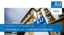 Studying at JLU - Studying in Germany