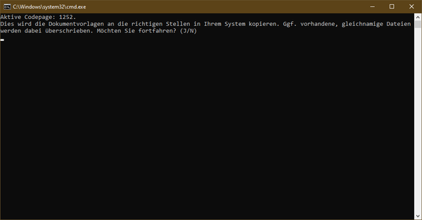 Installationsfenster