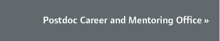 Kachel: Rechteck in Farben der PE die auf Unterseite Postdoc Career and Mentoring Office  verlinkt / Tile: Square in HRD colors linking to the page Postdoc Career and Mentoring Office